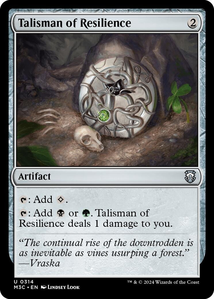 Talisman of Resilience Ripple Foil (314) [M3C]