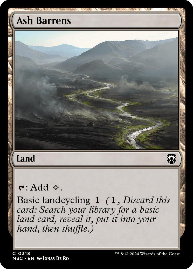 Ash Barrens Ripple Foil (318) [M3C]