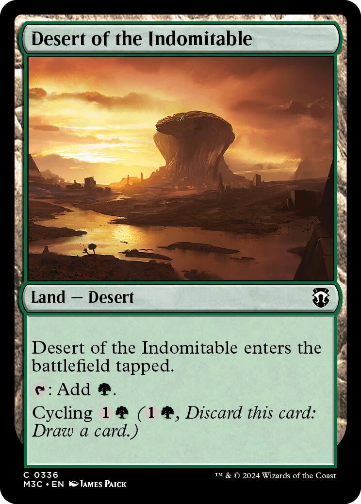 Desert of the Indomitable Ripple Foil (336) [M3C]