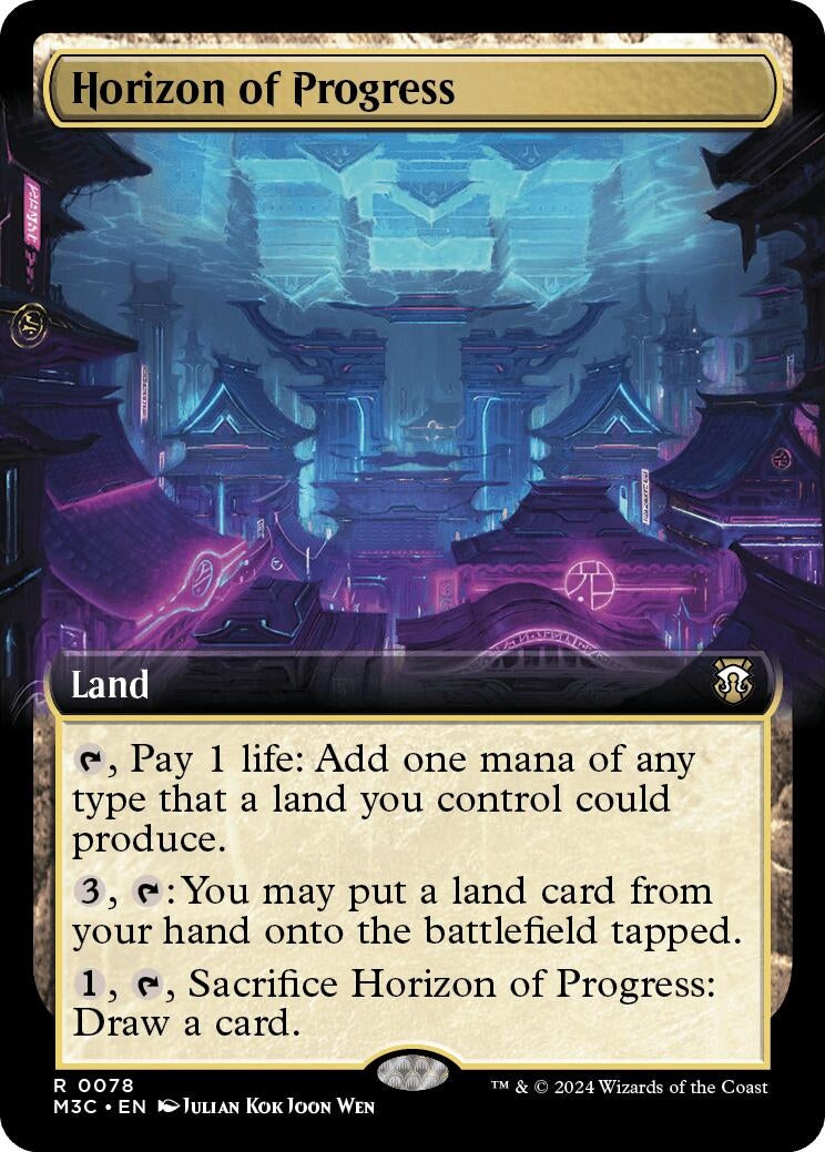 Horizon of Progress Extended Art Ripple Foil (78) [M3C]