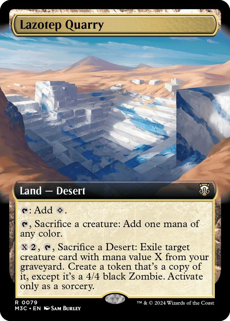 Lazotep Quarry Extended Art Ripple Foil (79) [M3C]