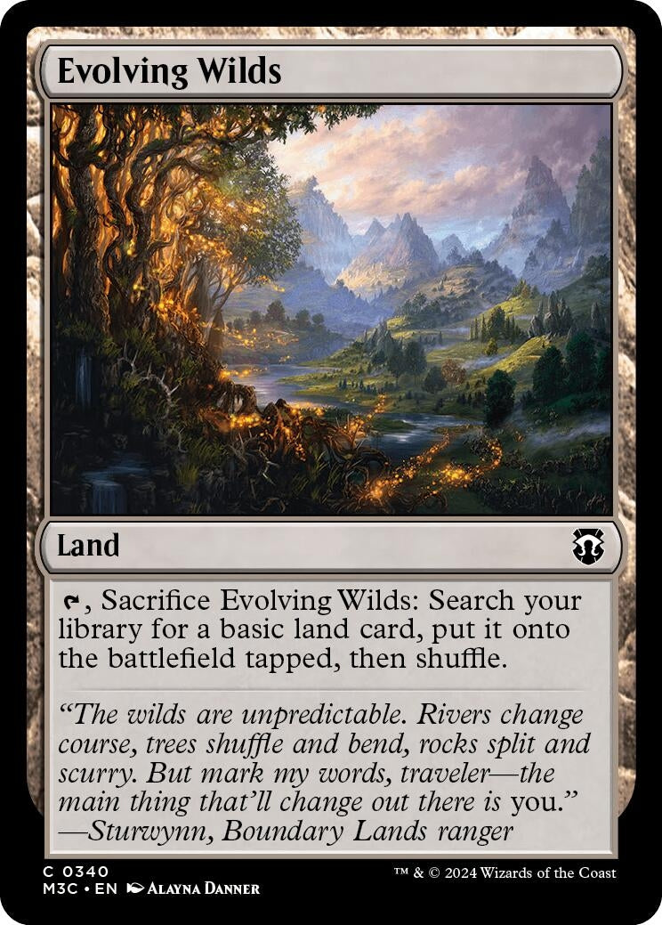 Evolving Wilds (340) [M3C]