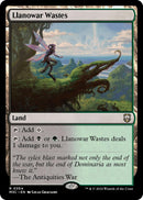 Llanowar Wastes Ripple Foil (354) [M3C]