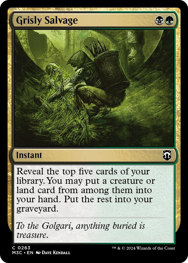Grisly Salvage (263) [M3C]