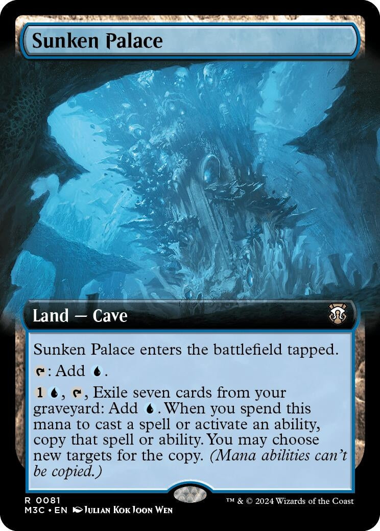 Sunken Palace Extended Art Ripple Foil (81) [M3C]