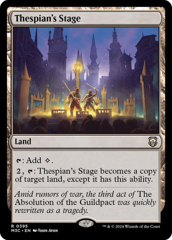 Thespians Stage Ripple Foil (395) [M3C]