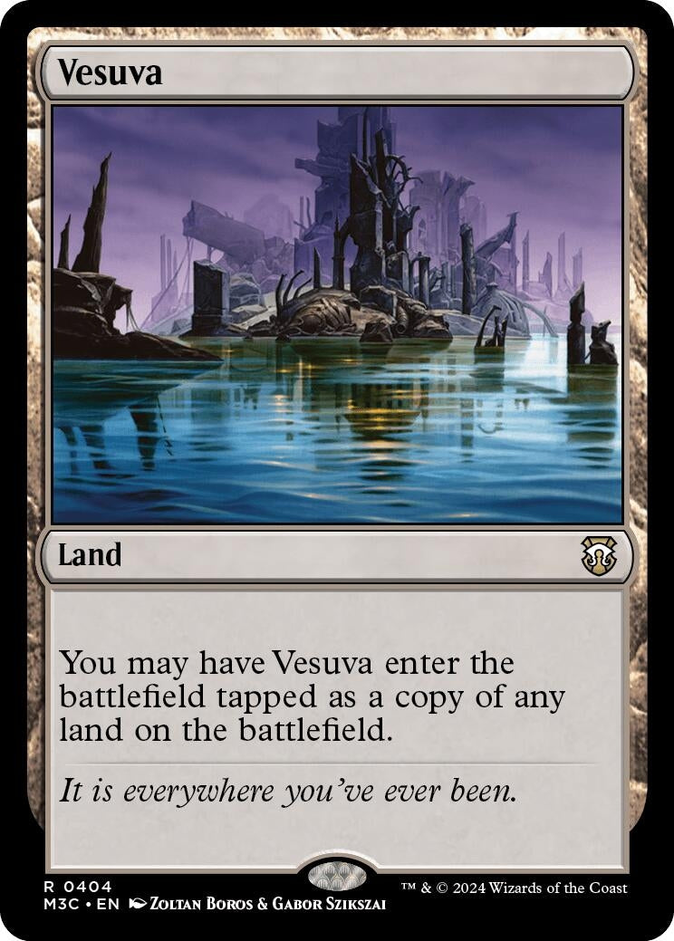 Vesuva Ripple Foil (404) [M3C]