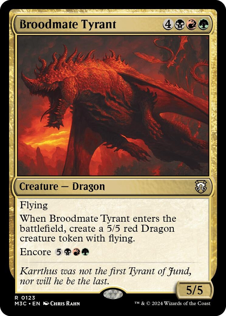 Broodmate Tyrant (123) [M3C]