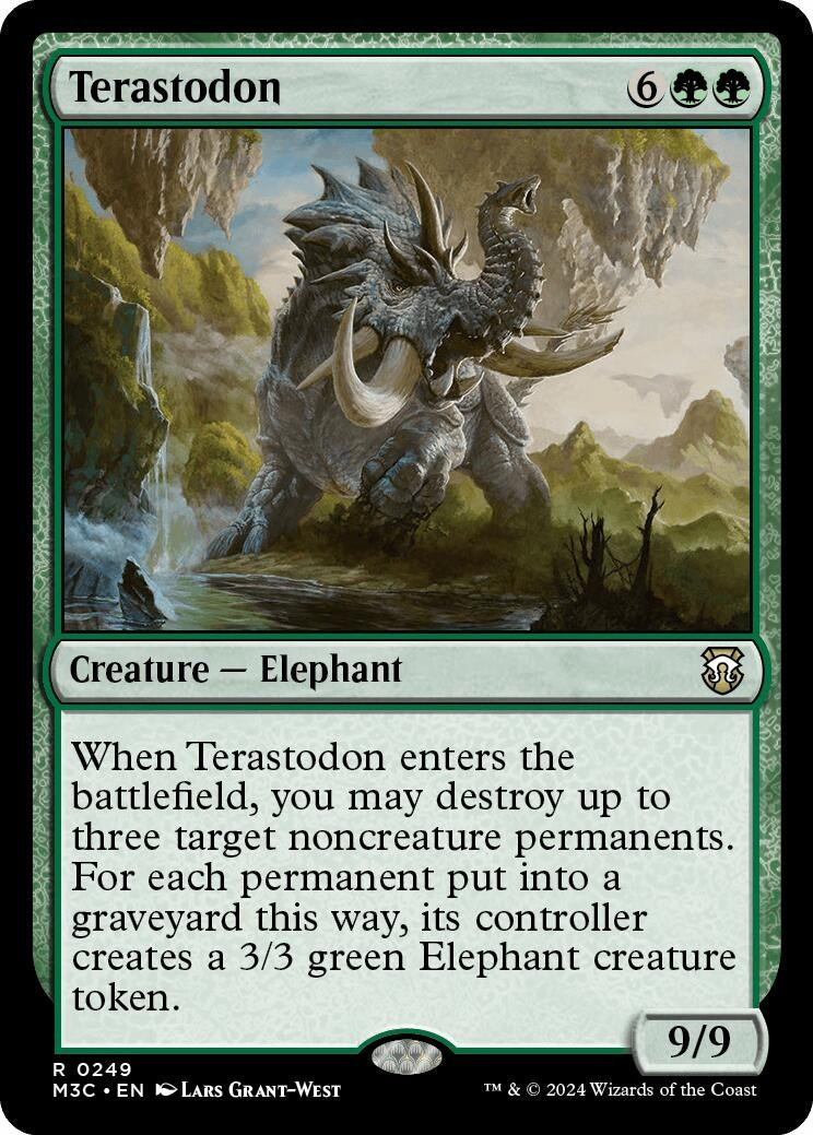 Terastodon Ripple Foil (249) [M3C]