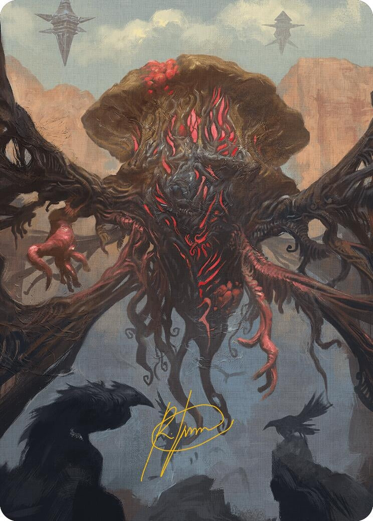 Inversion Behemoth Art Card Gold Stamped Signature (27) [ASMH3]