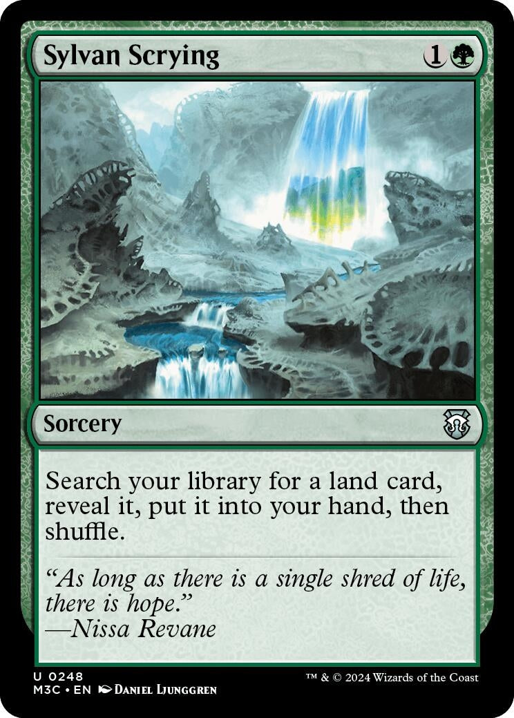 Sylvan Scrying Ripple Foil (248) [M3C]