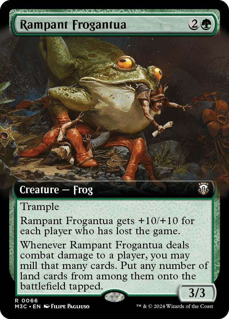 Rampant Frogantua Extended Art Ripple Foil (66) [M3C]