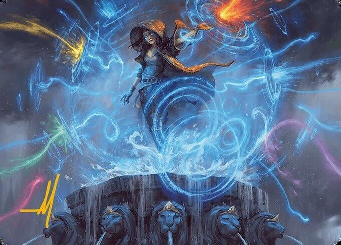 Flusterstorm Art Card Gold Stamped Signature (54) [ASMH3]