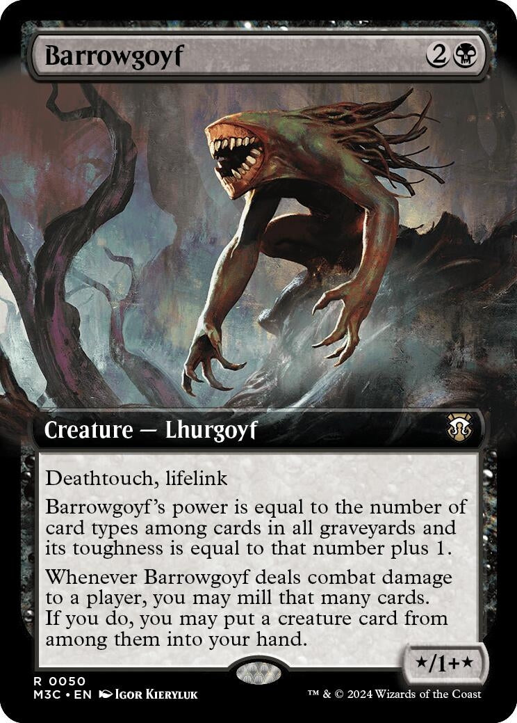 Barrowgoyf Extended Art (50) [M3C]