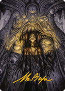 Chthonian Nightmare Art Card Gold Stamped Signature (37) [ASMH3]