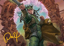 Eladamri Korvecdal Art Card Gold Stamped Signature (9) [ASMH3]