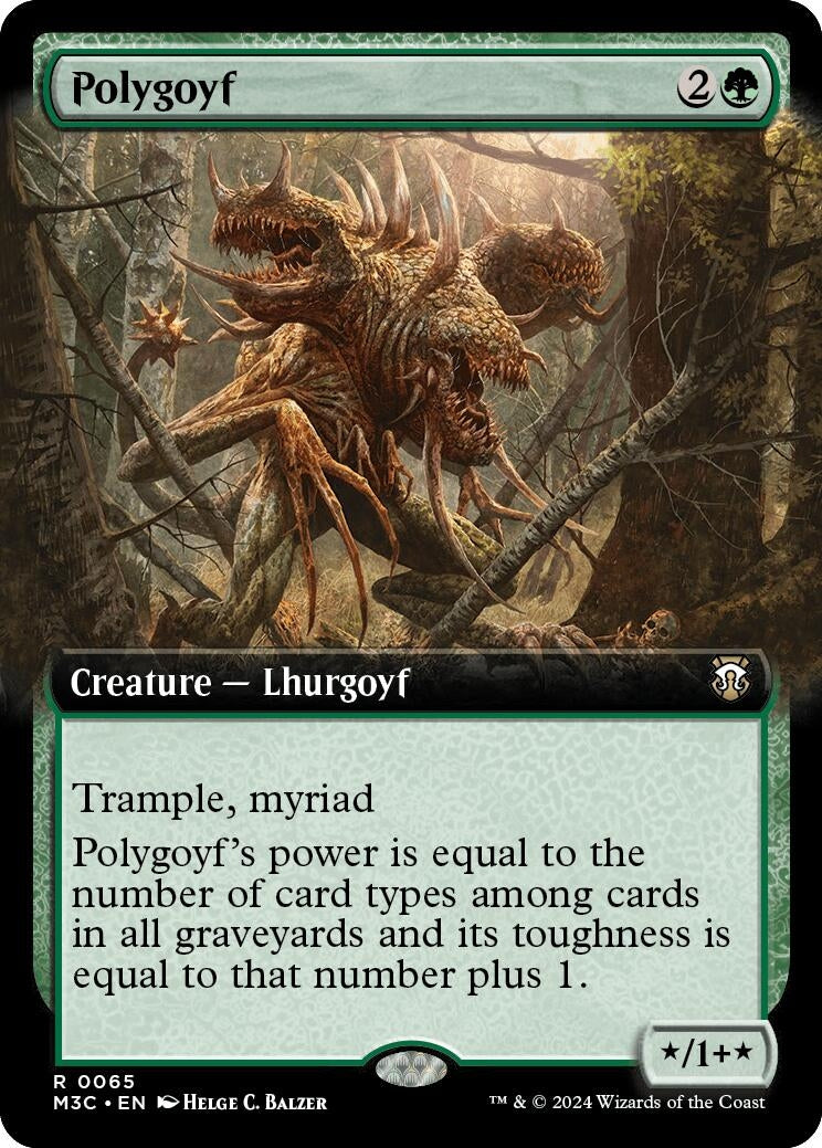 Polygoyf Extended Art (65) [M3C]