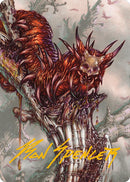 Grist Voracious Larva Art Card Gold Stamped Signature (53) [ASMH3]