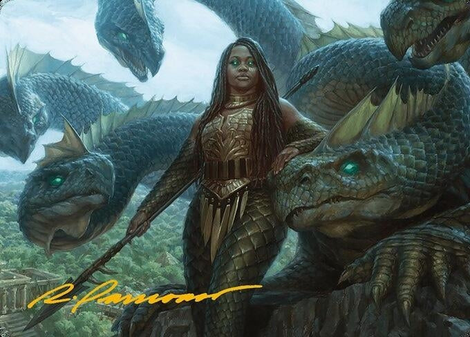 Hydra Trainer Art Card Gold Stamped Signature (10) [ASMH3]