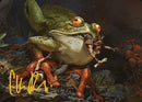 Rampant Frogantua Art Card Gold Stamped Signature (32) [ASMH3]