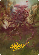Sowing Mycospawn Art Card Gold Stamped Signature (40) [ASMH3]