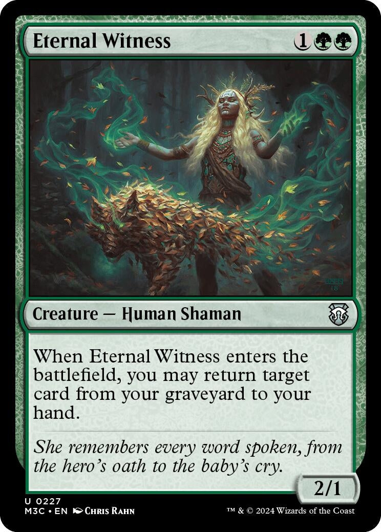 Eternal Witness Ripple Foil (227) [M3C]