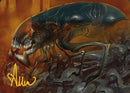 Cranial Ram Art Card Gold Stamped Signature (13) [ASMH3]