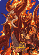 Phlage Titan of Fires Fury Art Card Gold Stamped Signature (50) [ASMH3]