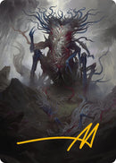 Azlask the Swelling Scourge Art Card Gold Stamped Signature (25) [ASMH3]