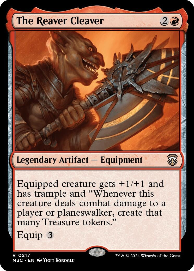 The Reaver Cleaver Ripple Foil (217) [M3C]