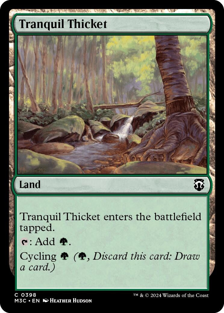 Tranquil Thicket Ripple Foil (398) [M3C]