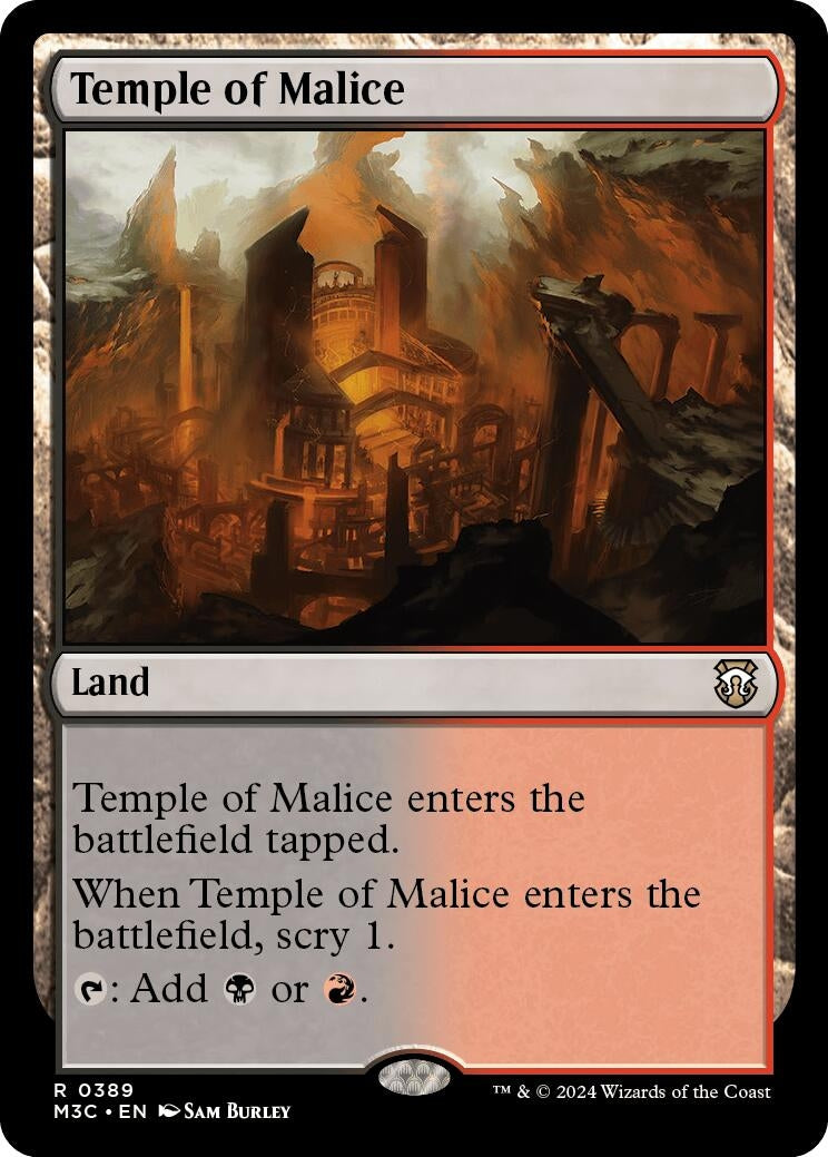 Temple of Malice Ripple Foil (389) [M3C]