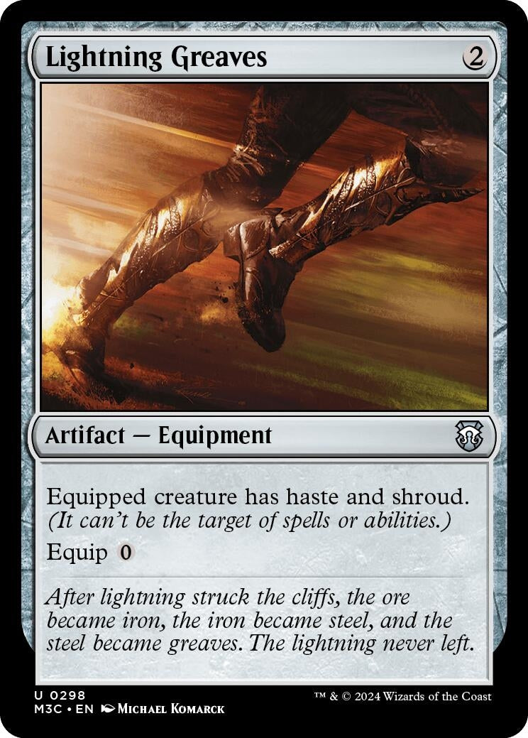 Lightning Greaves Ripple Foil (298) [M3C]