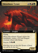 Broodmate Tyrant Extended Art (71) [M3C]
