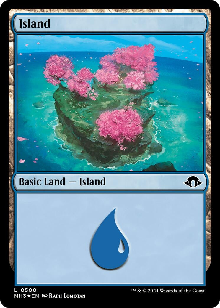 Island 0500 Ripple Foil (500) [MH3]