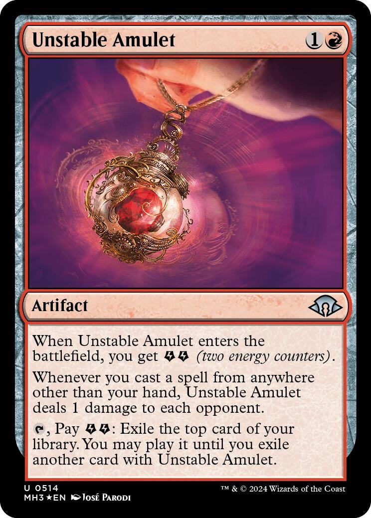 Unstable Amulet Ripple Foil (514) [MH3]