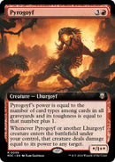 Pyrogoyf Extended Art Ripple Foil (59) [M3C]