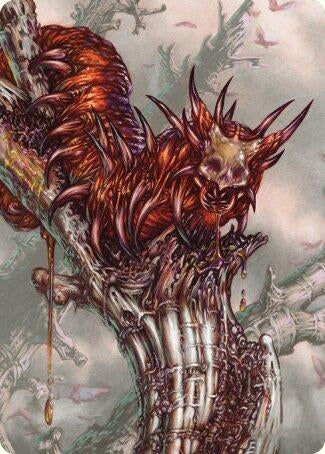 Grist Voracious Larva Art Card (53) [ASMH3]