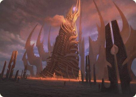 Phyrexian Tower Art Card (23) [ASMH3]