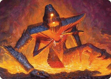 Molten Gatekeeper Art Card (5) [ASMH3]