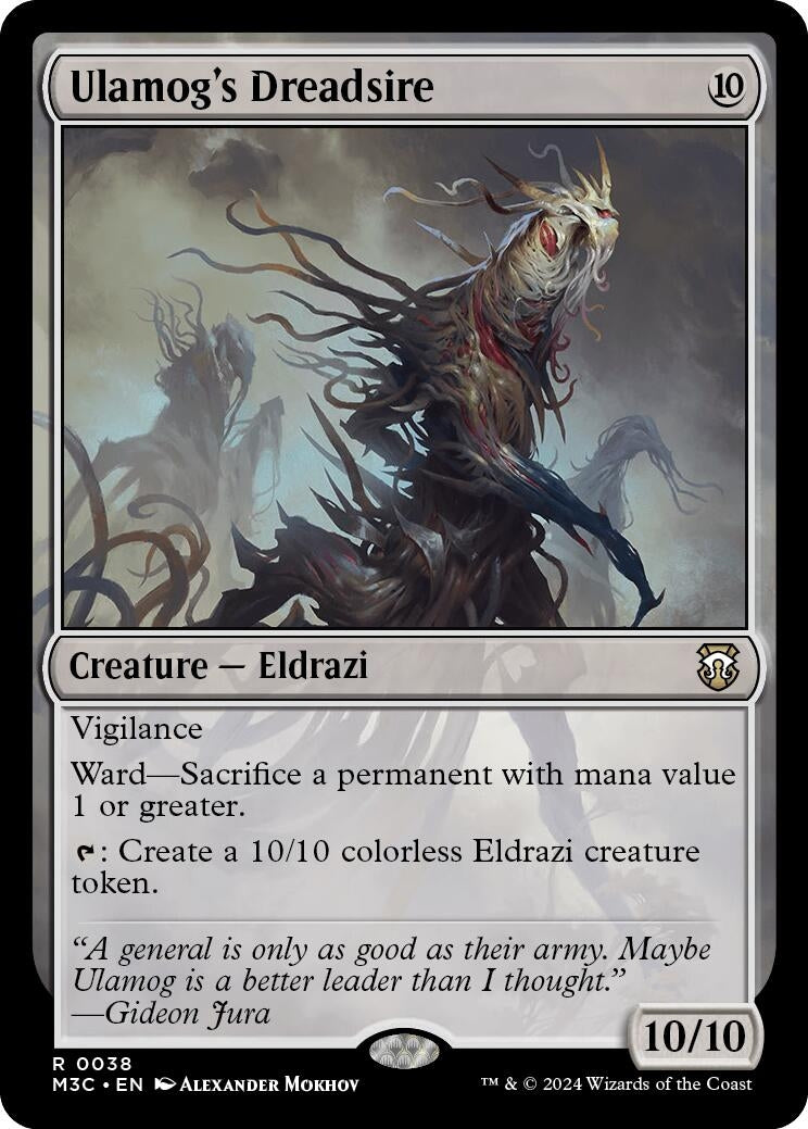 Ulamogs Dreadsire Ripple Foil (38) [M3C]
