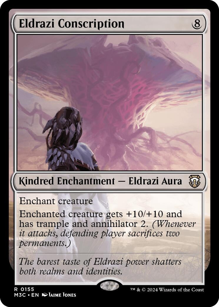 Eldrazi Conscription Ripple Foil (155) [M3C]
