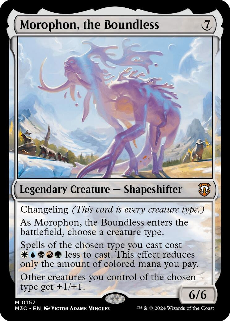 Morophon the Boundless Ripple Foil (157) [M3C]