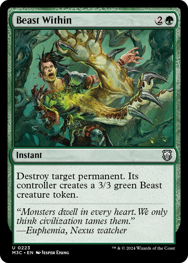 Beast Within Ripple Foil (223) [M3C]