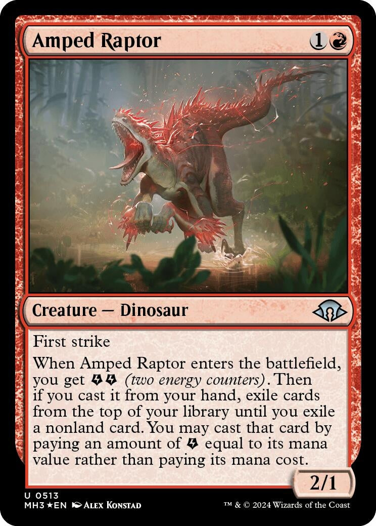 Amped Raptor Ripple Foil (513) [MH3]