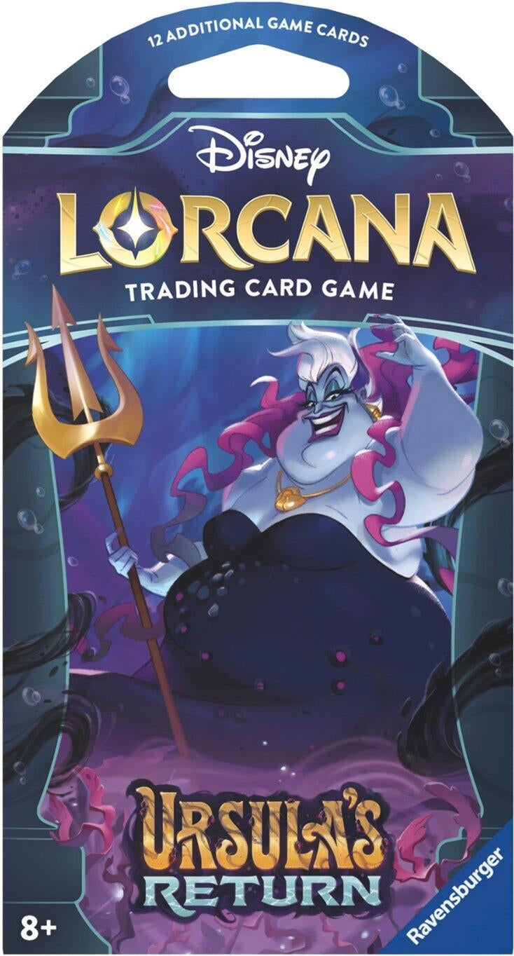 Disney Lorcana Ursulas Return Sleeved Booster Pack () [4]