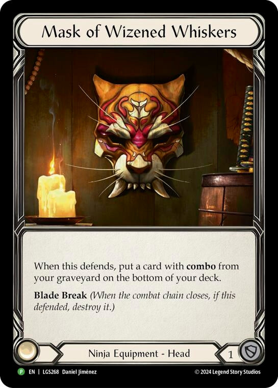 Mask of Wizened Whiskers LGS268 (LGS268) [PR]
