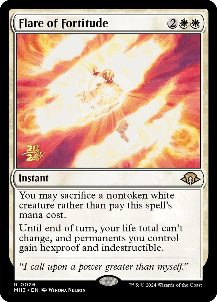 Flare of Fortitude (26) [PRE]