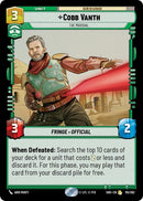 Cobb Vanth The Marshal (115/262) [SHD]