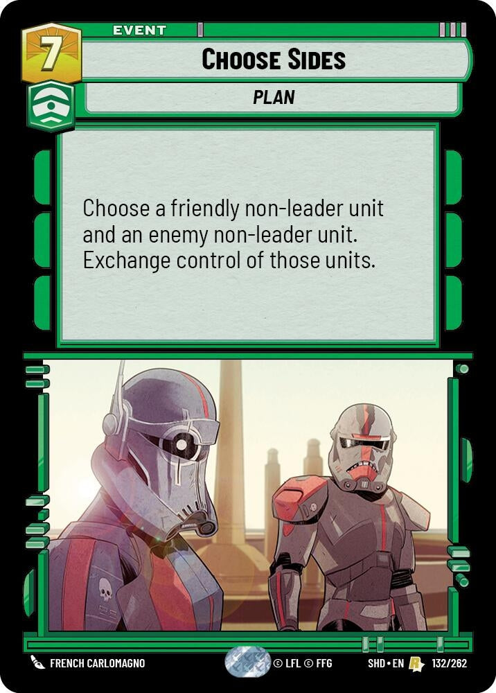 Choose Sides (132/262) [SHD]